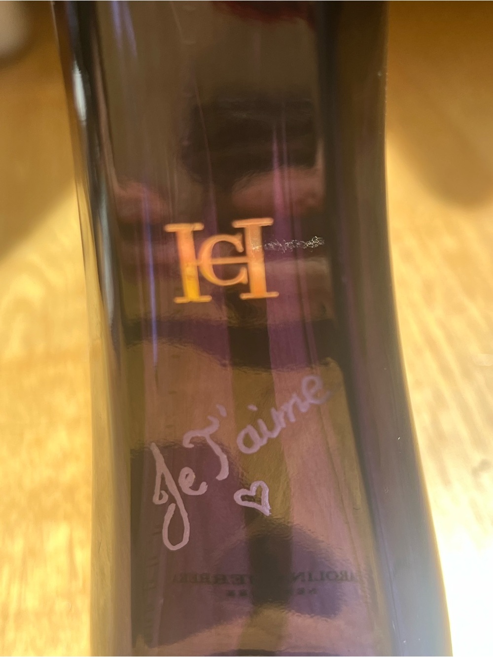 Carolina Herrera *empty* Good Girl Black Stiletto Bottle Gold Heel 80ml 2.7 floz - Picture 2 of 13